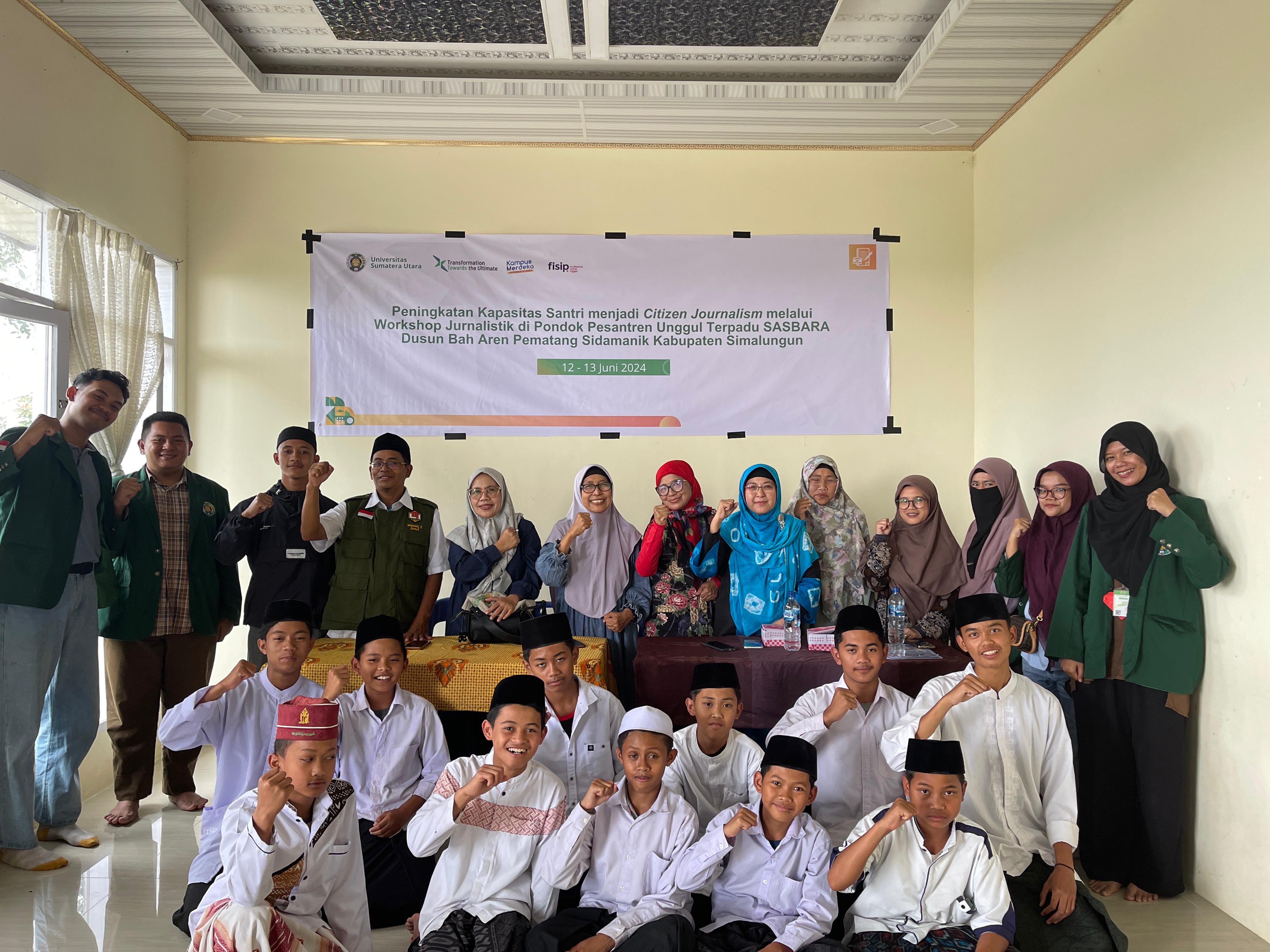 Universitas Sumatera Utara organises journalism workshop